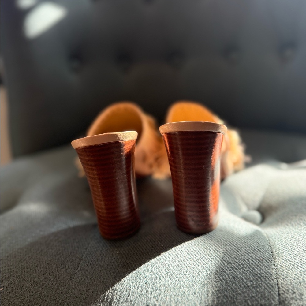 Michael Kors Gallagher Fringed Mules - Picture 4 of 6